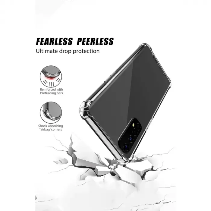 Realme 7 Kılıf Olex Tpu Silikon - Şeffaf