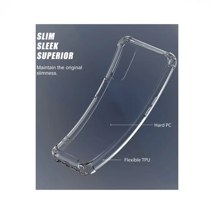 Realme 7 Kılıf Olex Tpu Silikon - Şeffaf