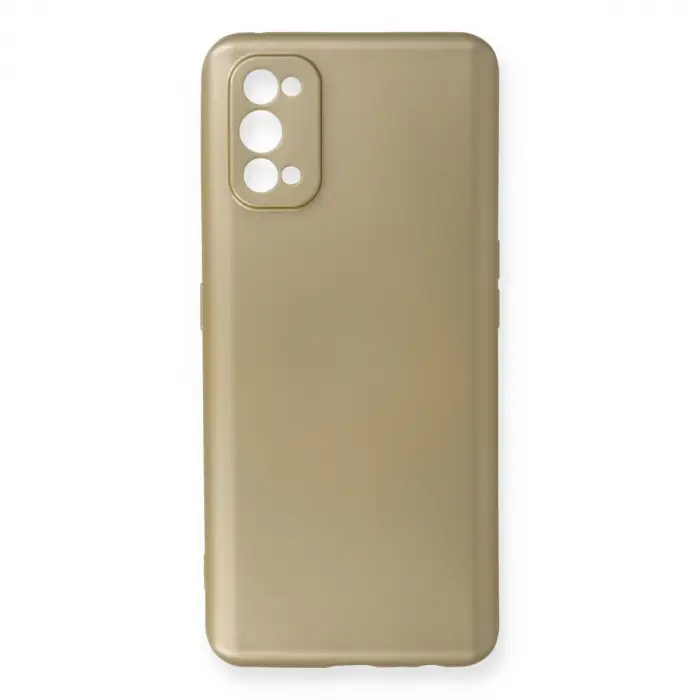 Realme 7 Pro Kılıf First Silikon - Gold