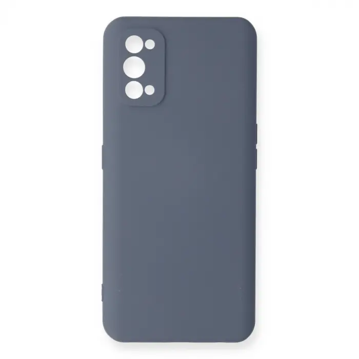 Realme 7 Pro Kılıf Nano İçi Kadife Silikon - Gri