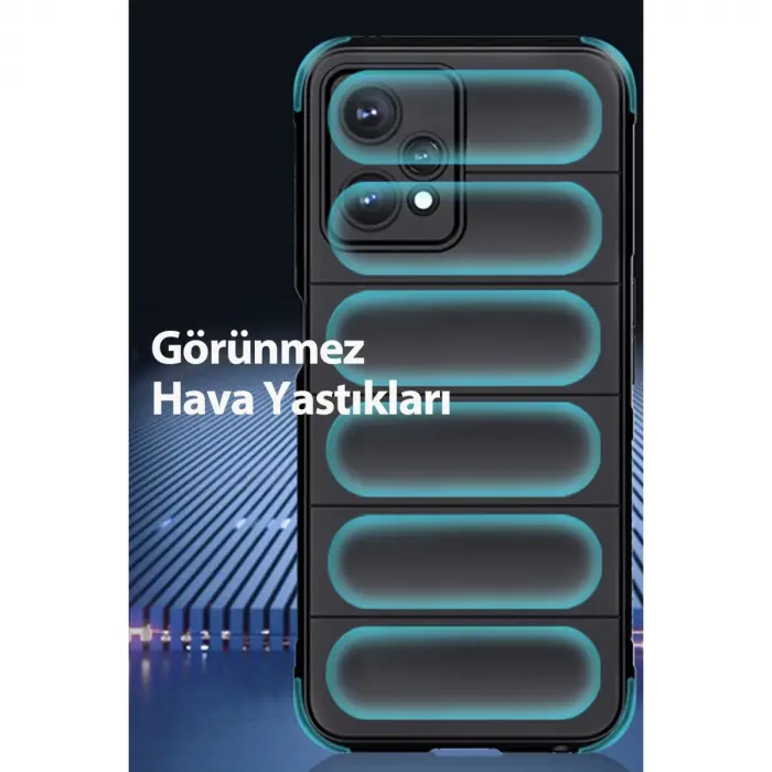 Realme 9 Pro 5g Kılıf Optimum Silikon - Kırmızı