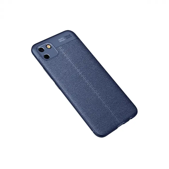 Realme C11 2021 Kılıf Auto Focus Kapak - Lacivert
