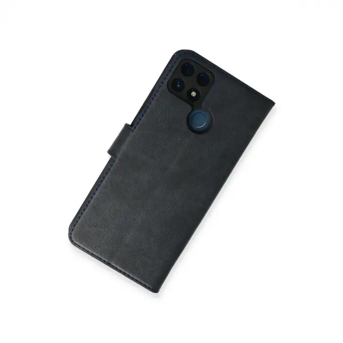 Realme C25 Kılıf Trend S Plus Kapaklı Kılıf - Lacivert