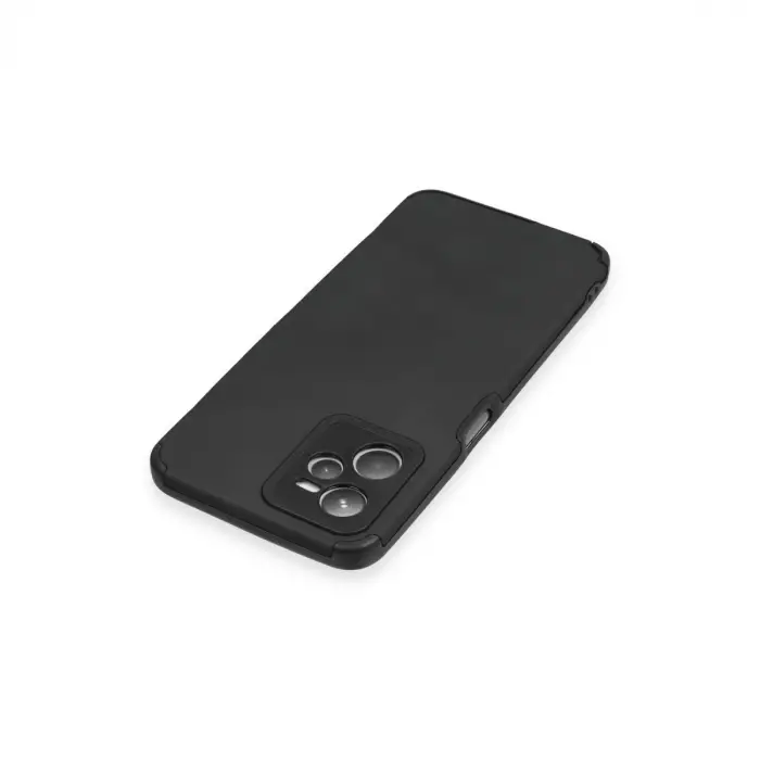 Realme C35 Kılıf Loop Deri Silikon - Siyah