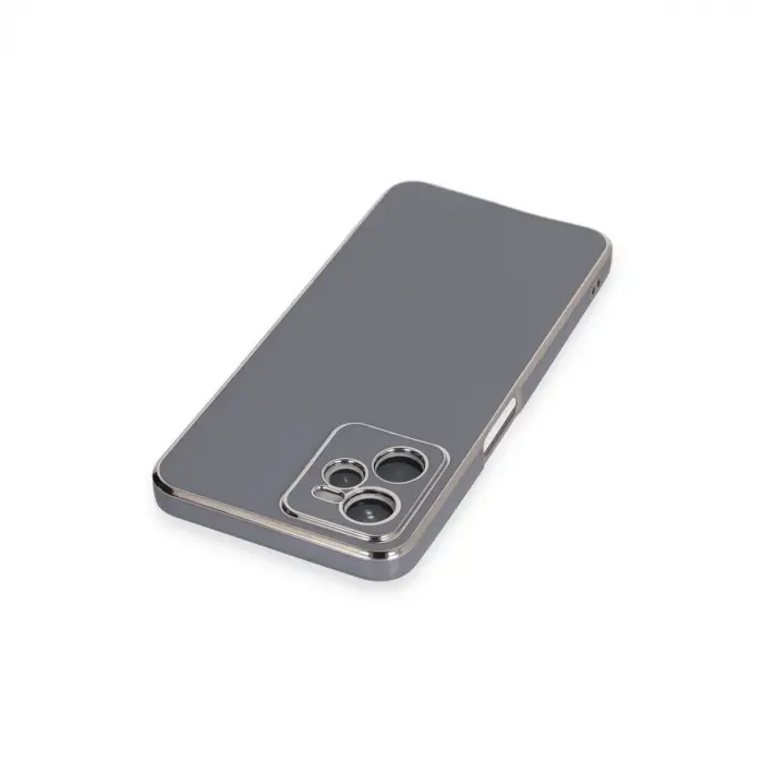 Realme C35 Kılıf Volet Silikon - Mavi