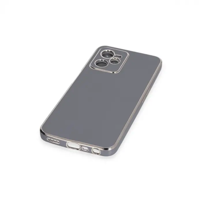 Realme C35 Kılıf Volet Silikon - Mavi