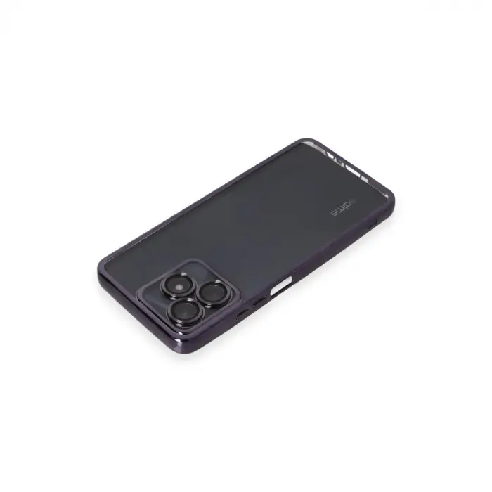 Realme C53 Kılıf Razer Lensli Silikon - Mor