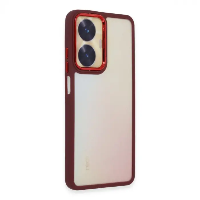 Realme C55 Kılıf Dora Kapak - Kırmızı
