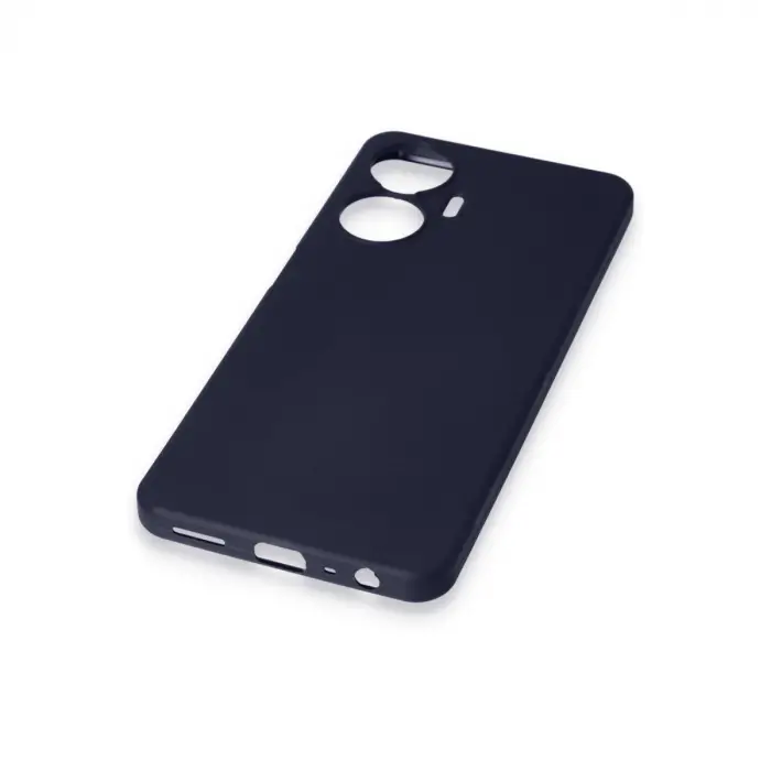 Realme C55 Kılıf First Silikon - Lacivert