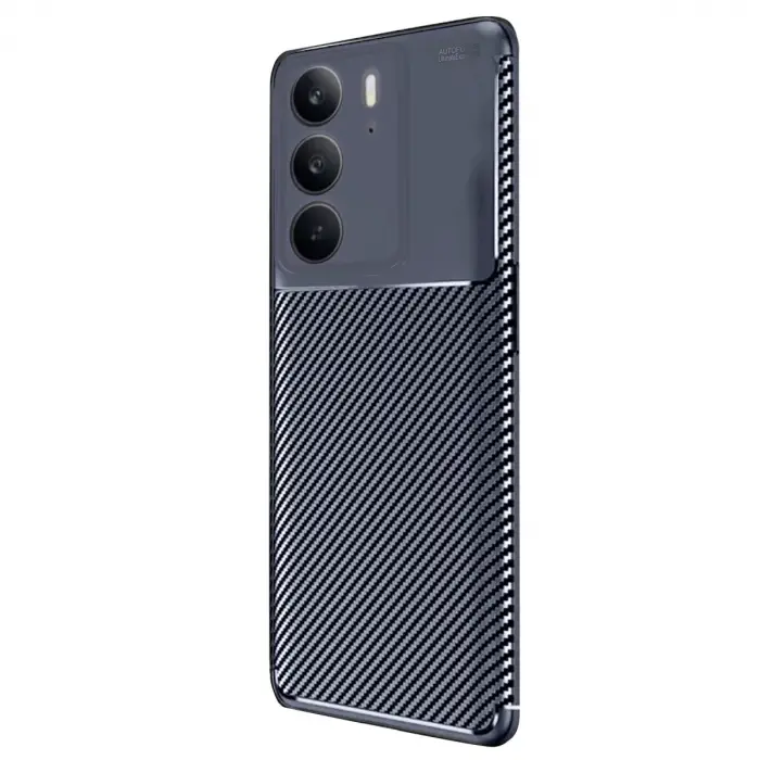 Realme C75 4g Auto Focus Karbon Kapak - Lacivert