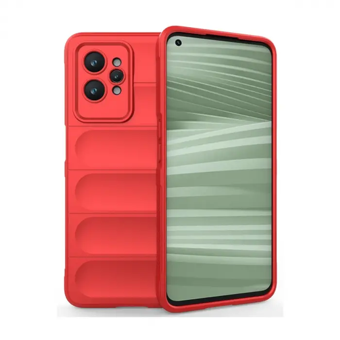 Realme Gt2 Pro 5g Kılıf Optimum Silikon - Kırmızı
