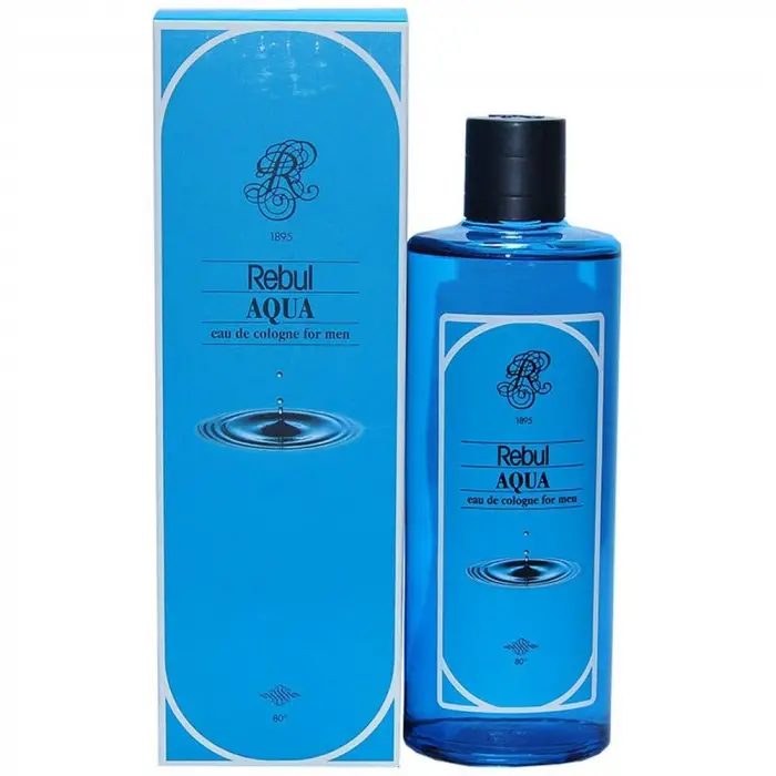 Rebul 250ml Aqua Kolonya Cam Şişe (KDO)