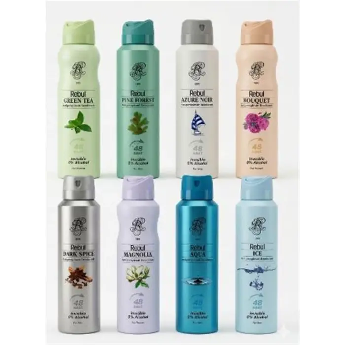 Rebul Azure Noir 150ml Bay Deodorant (KDO)