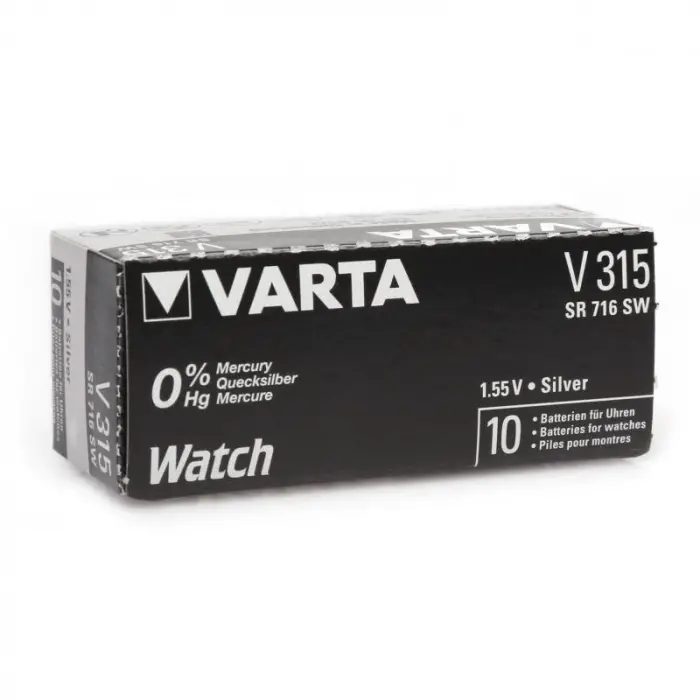 Renata 315 Sr716sw 1.55v Alkalin Saat Pili 10 Adet