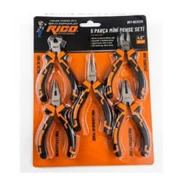Rico Rc-0376 5 Parça Mini Pense Seti (KDO)