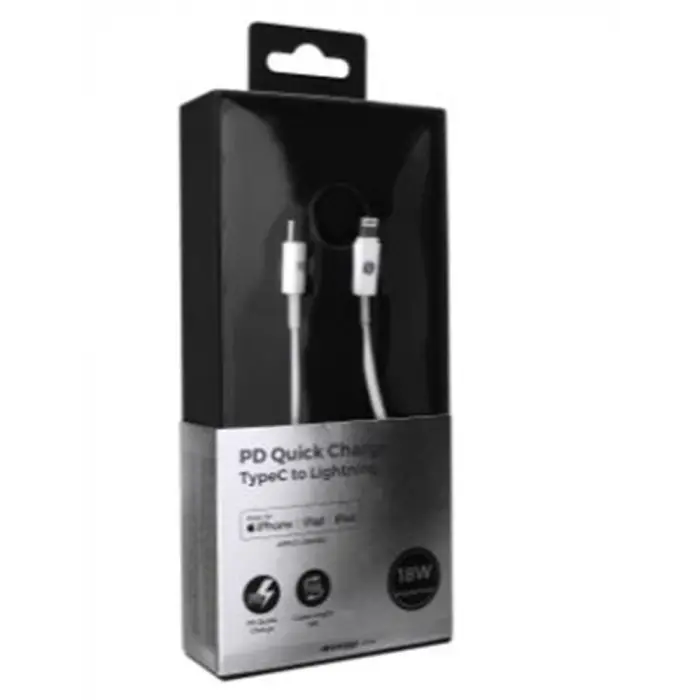 S-link IP-SW21 TypeC to Lightning C94 Lisanslı PD Hızlı Data + Şarj Kablosu (KDO)