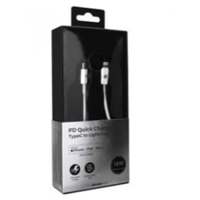 S-link IP-SW21 TypeC to Lightning C94 Lisanslı PD Hızlı Data + Şarj Kablosu (KDO)
