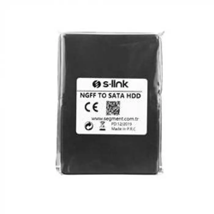 S-link NGFF TO SATA Harici 2.5 Siyah Hdd Kutusu