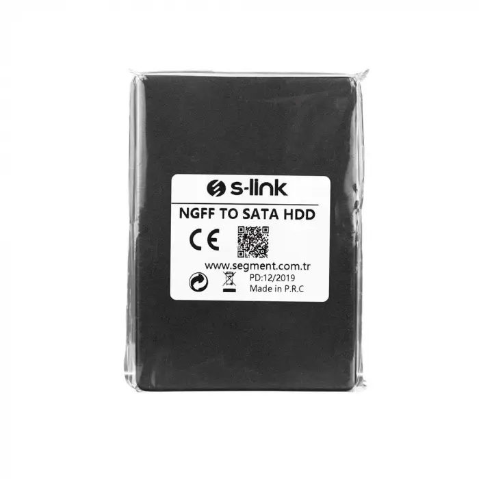 S-link NGFF TO SATA Harici 2.5 Siyah Hdd Kutusu (KDO)