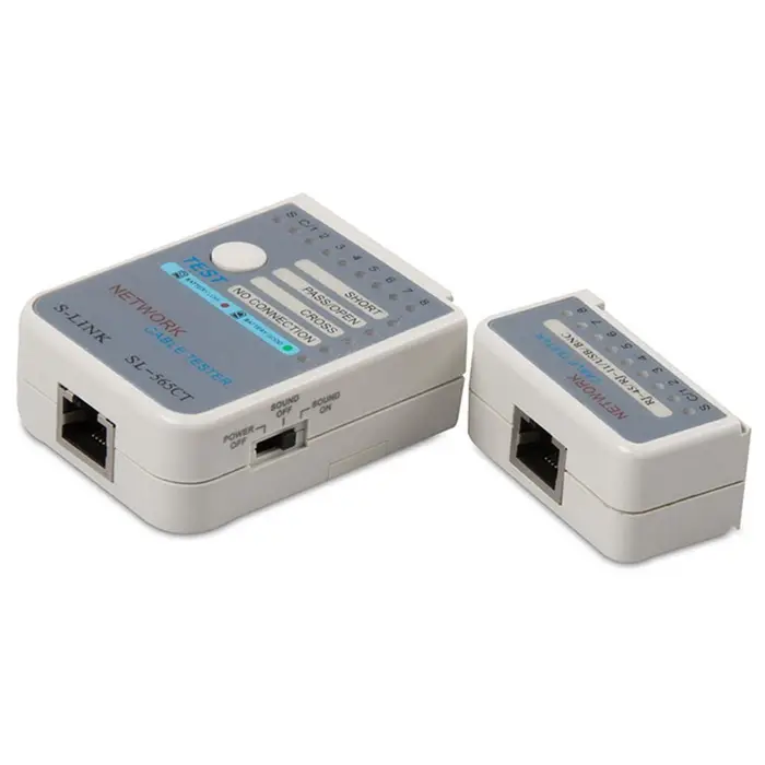 S-Link SL-565CT RJ45 Ağ Kablosu Test Cihazı (KDO)