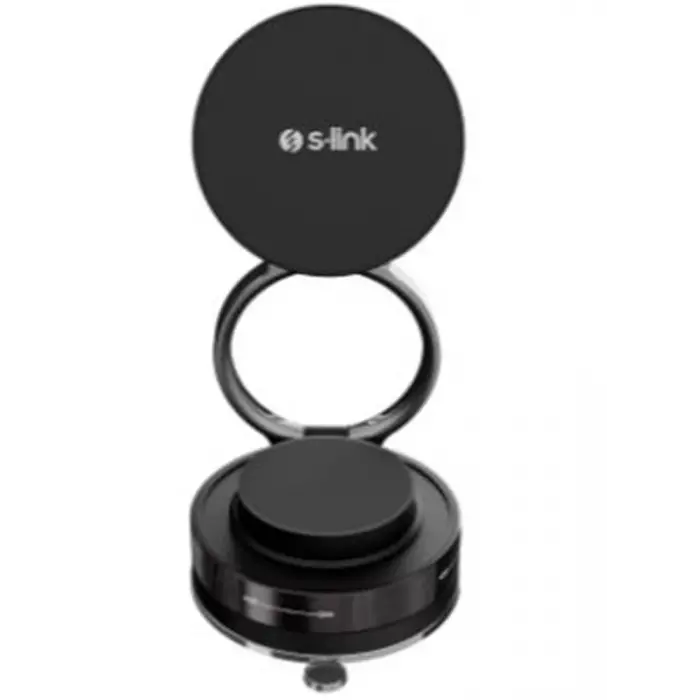 S-link SL-AT44 Magsafe Vakumlu Telefon Tutucu Siyah