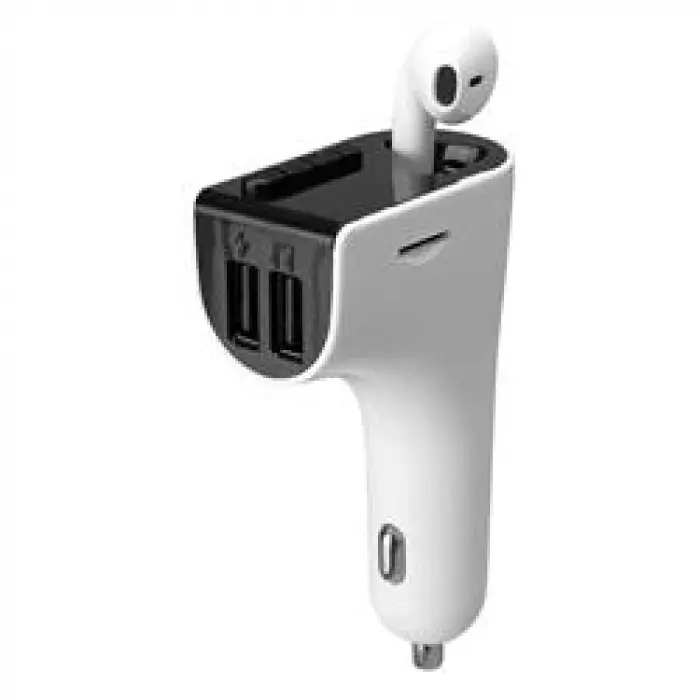 S-link SL-BT245 5V 3.1A - 5V 1A Bluetooth Kulaklık ve TF+USB Fm Transmitter (KDO)
