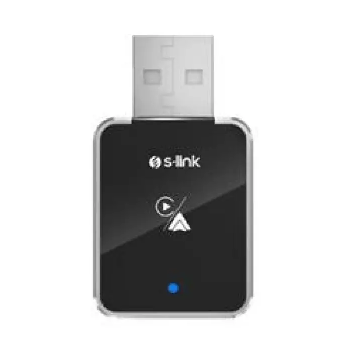 S-Link SL-CAR01 2in1 Android ve Apple Cihazlar Kablosuz Android Auto ve Carplay Adaptörü (KDO)