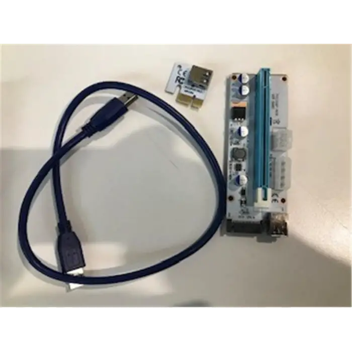 S-link Sl- Ex10 Pcı-E 1x To 16x Sata 6Pin Bitcoin Riser Ekran Kartı Yükseltici (KDO)