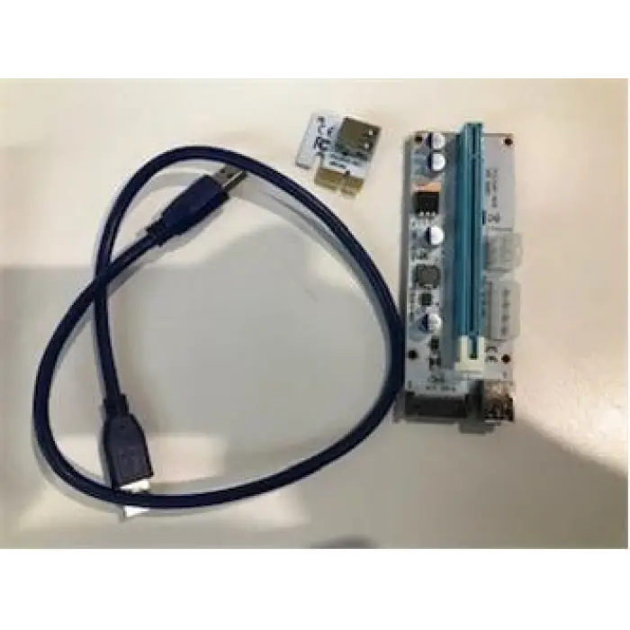 S-link Sl- Ex10 Pcı-E 1x To 16x Sata 6Pin Bitcoin Riser Ekran Kartı Yükseltici (KDO)