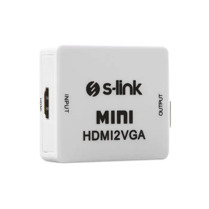 S-link SL-HVC10 HDMI to VGA + Audio Çevirici (KDO)