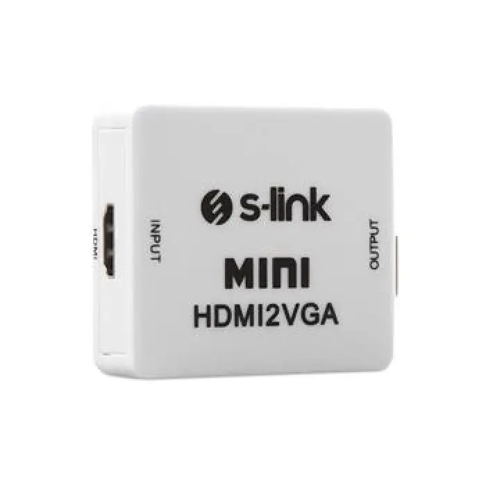 S-link SL-HVC10 HDMI to VGA + Audio Çevirici (KDO)