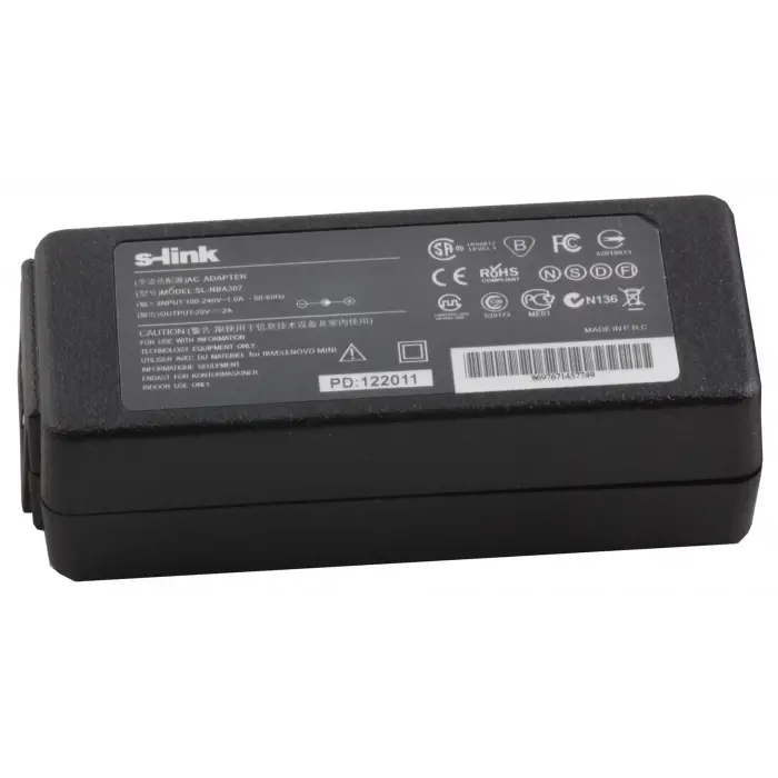 S-link SL-NBA307 40w 20v 2A 5.5x2.5 Notebook Adaptörü (KDO)