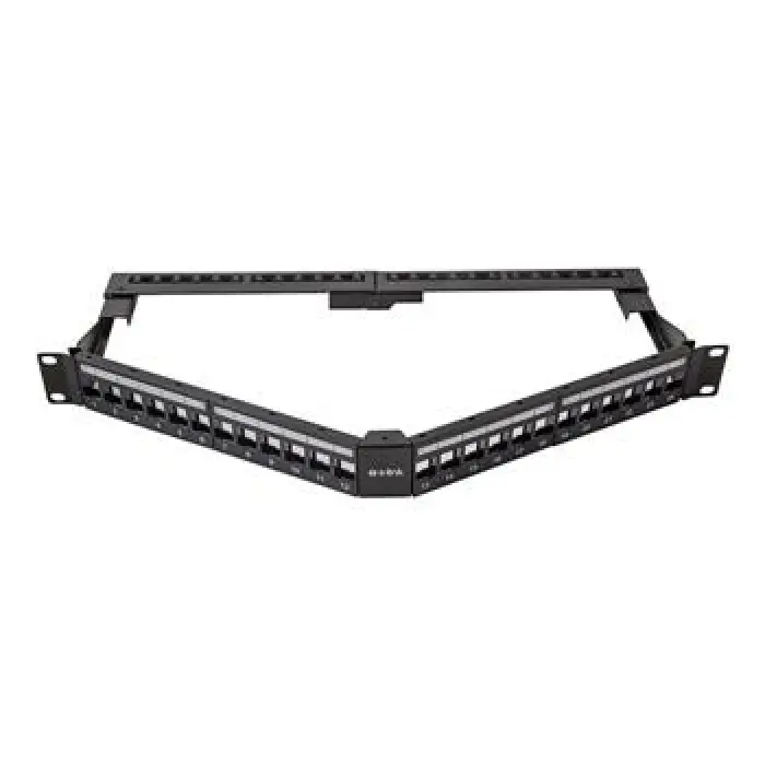 S-link SL-P625 24 lü Kolay Kullanımlı, UTP BOŞ V Şeklinde Patch Panel (KDO)
