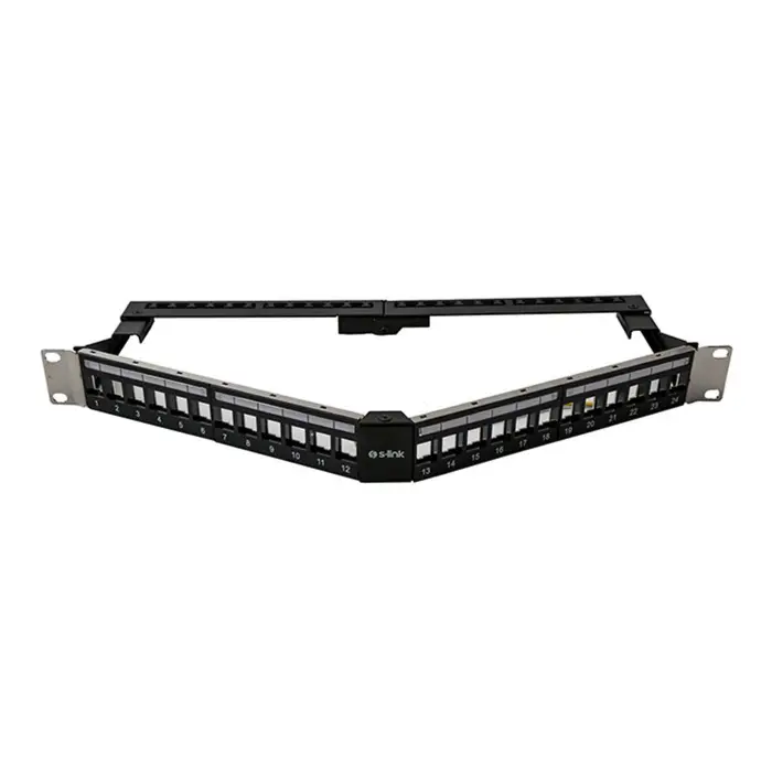 S-link  SL-P626 24lü Kolay Kullanımlı, FTP Boş V Şeklinde Patch Panel (KDO)