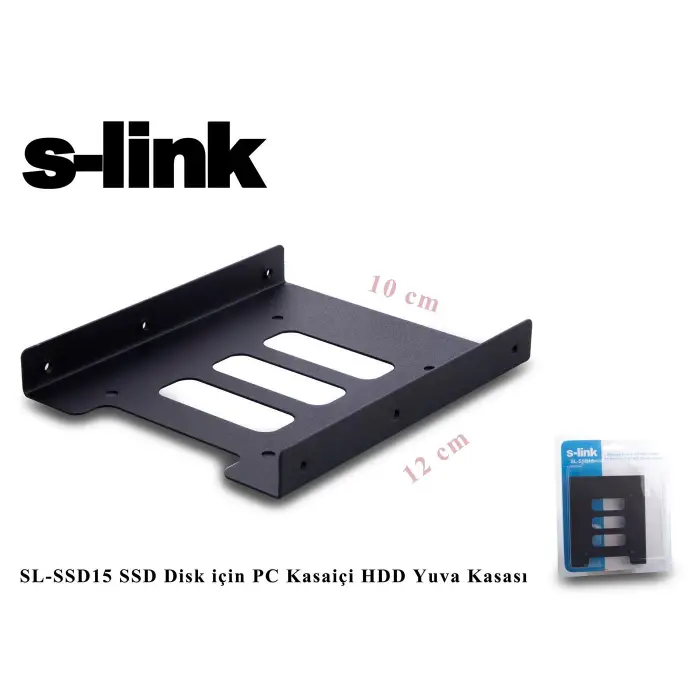 S-link SL-SSD15 Ssd Disk İçin Pc Kasa içi Hdd Yuva Kasası 2,5-3,5 (KDO)