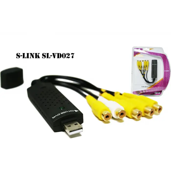 S-link SL-VD027 Usb To dvr 4port Adaptör (KDO)