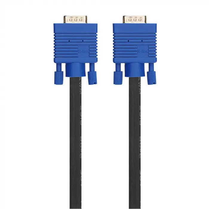 S-link SLX-177 VGA M-M 10m Monitör Kablosu
