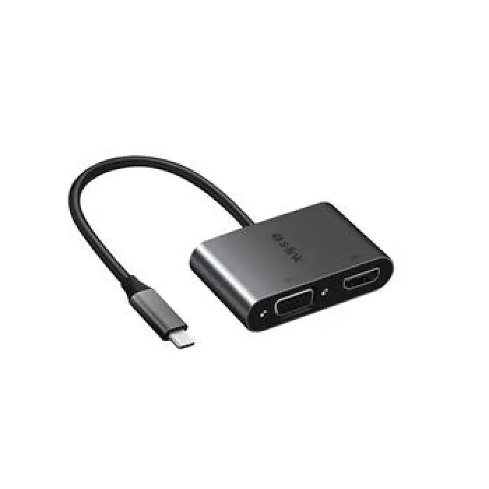 S-link Swapp SW-U516 4K@30Hz TypeC to HDMI + VGA Adaptör (KDO)