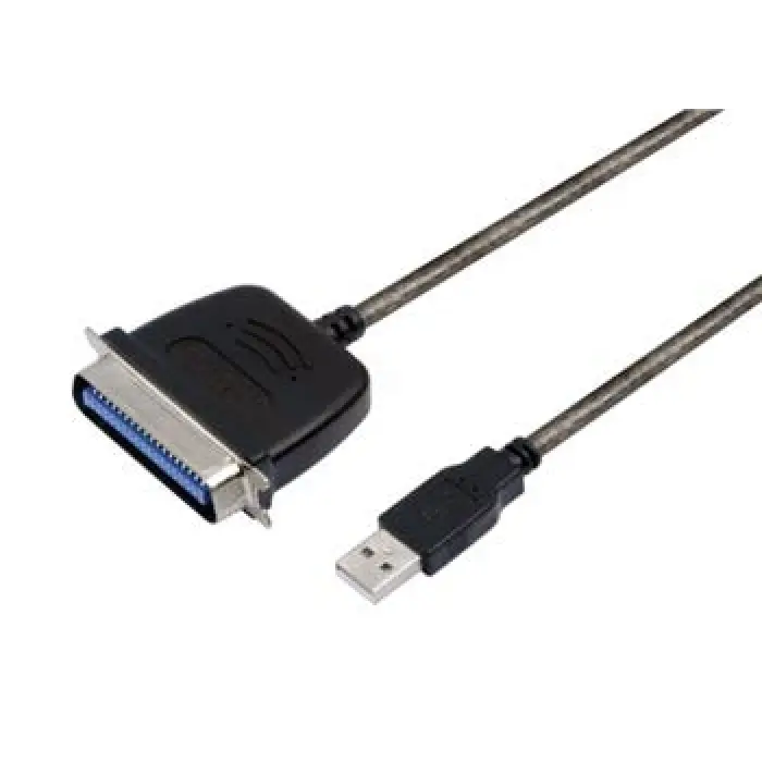 S-link Swapp SW-U614 Siyah USB to Parallel (CN36M) Kablo (KDO)