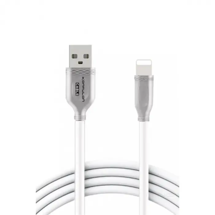 S48 Lightning Kablo İphone Uyumlu 1m 3a - Beyaz