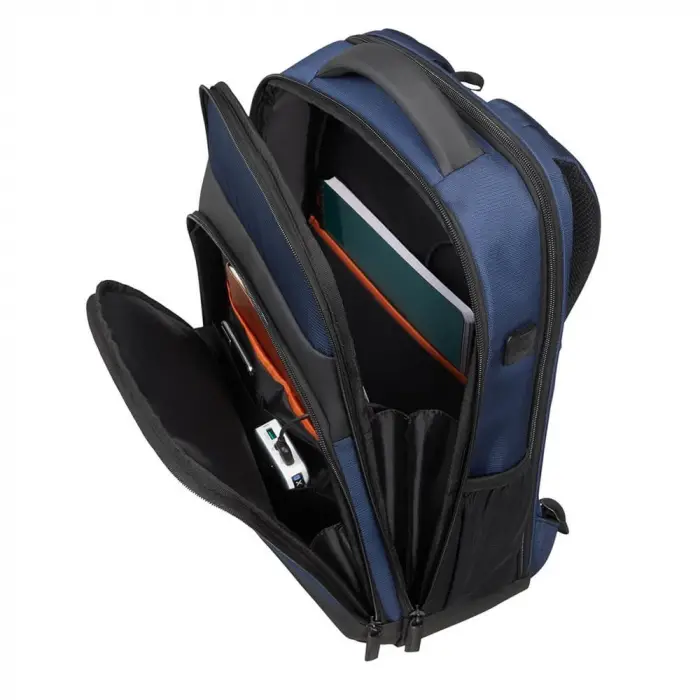 Samsonite Kf9-01-004 15.6 Mysight Usb Girişli Notebook Sırt Çantası MaVİ (KDO)