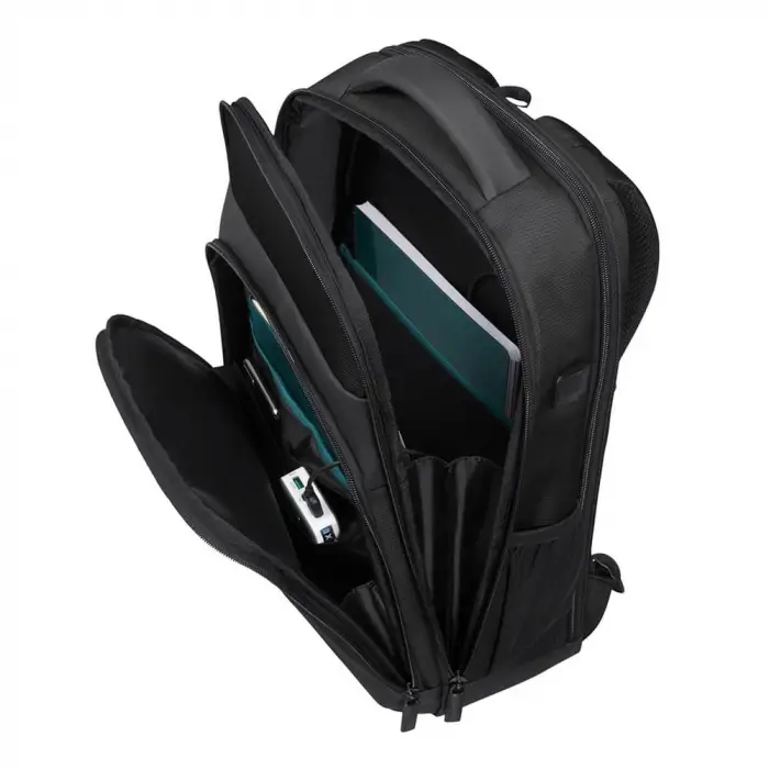 Samsonite Kf9-09-005 17.3 Mysight Usb Girişli Notebook Sırt Çantası Siyah