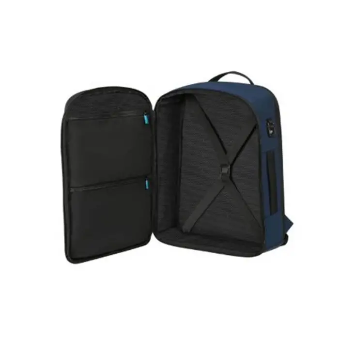 SAMSONITE KS6-01-008 17.3 Moderny Seyahat Notebook Sırt Çantası Mavi (KDO)