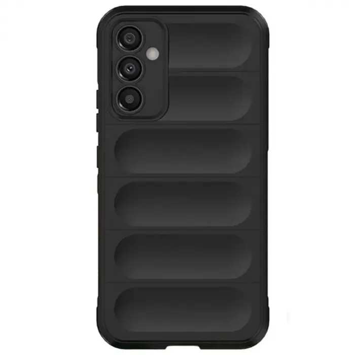 Samsung A56 Kılıf Optimum Silikon - Siyah