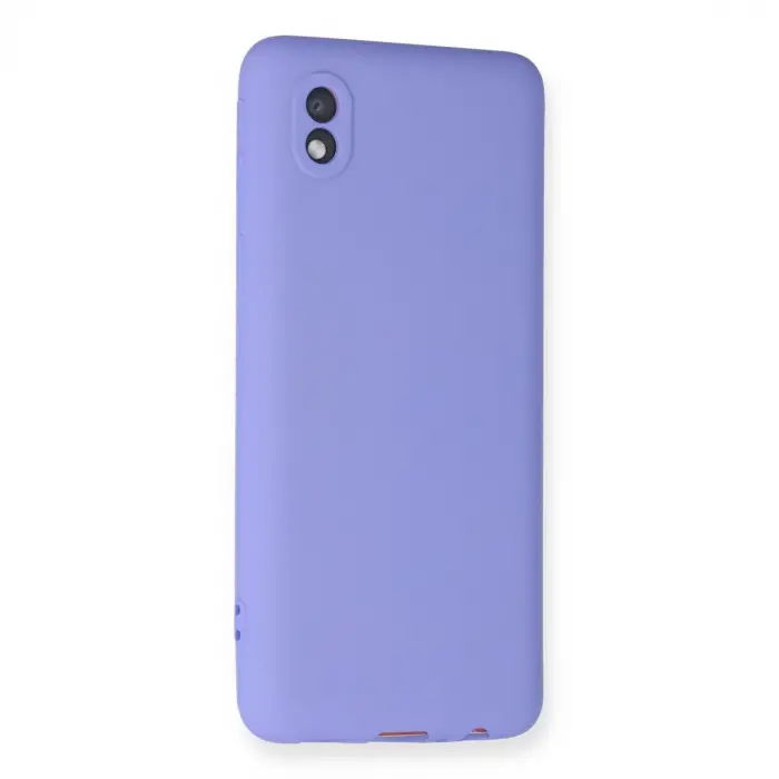 Samsung Galaxy A01 Core Kılıf First Silikon - Lila