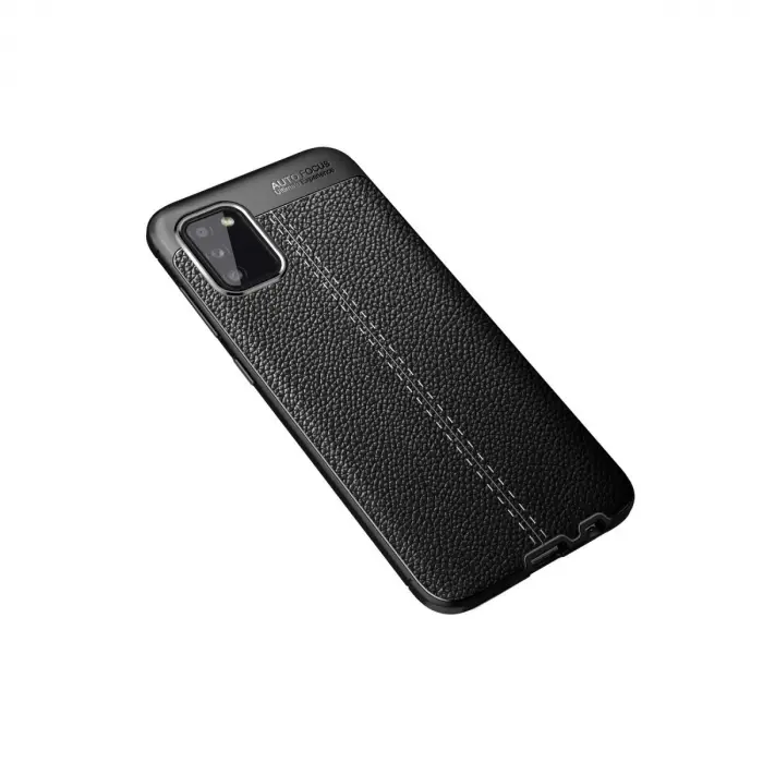 Samsung Galaxy A02s Kılıf Auto Focus Kapak - Siyah