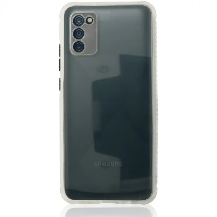 Samsung Galaxy A02s Kılıf Miami Şeffaf Silikon - Şeffaf