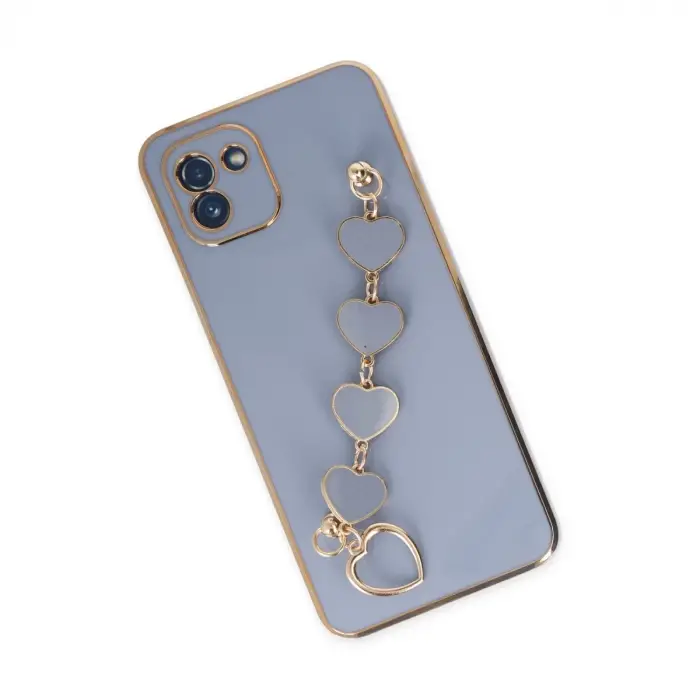 Samsung Galaxy A03 Kılıf Esila Silikon - Gri