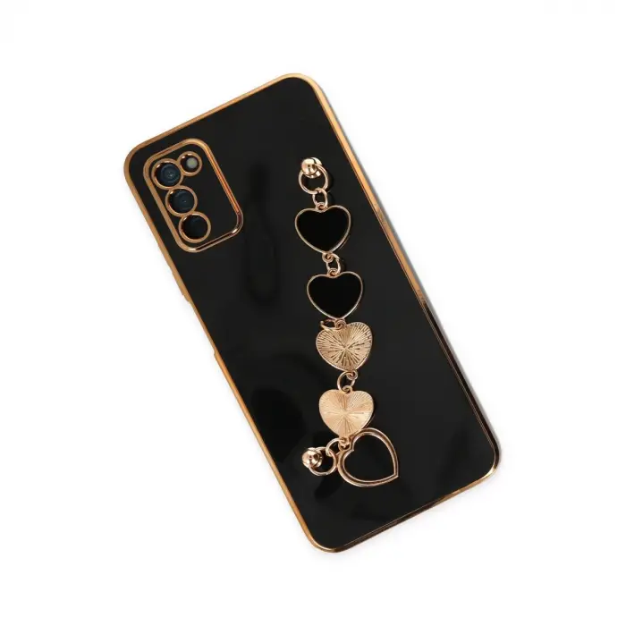 Samsung Galaxy A03s Kılıf Esila Silikon - Siyah