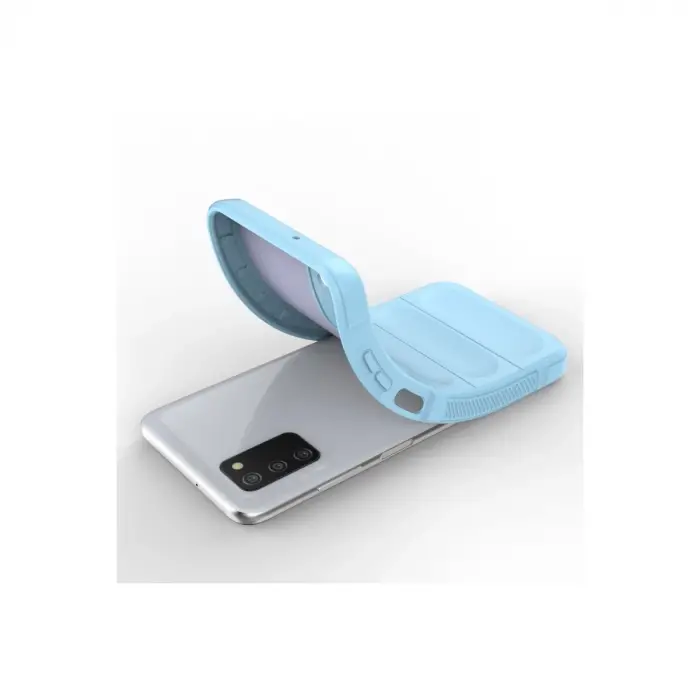 Samsung Galaxy A03s Kılıf Optimum Silikon - Sky Blue